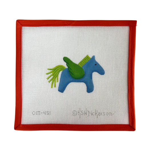 Hermes Pegasus - Blue, Lime, and Green