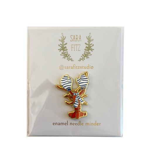 Cozy Lobster Needle Minder