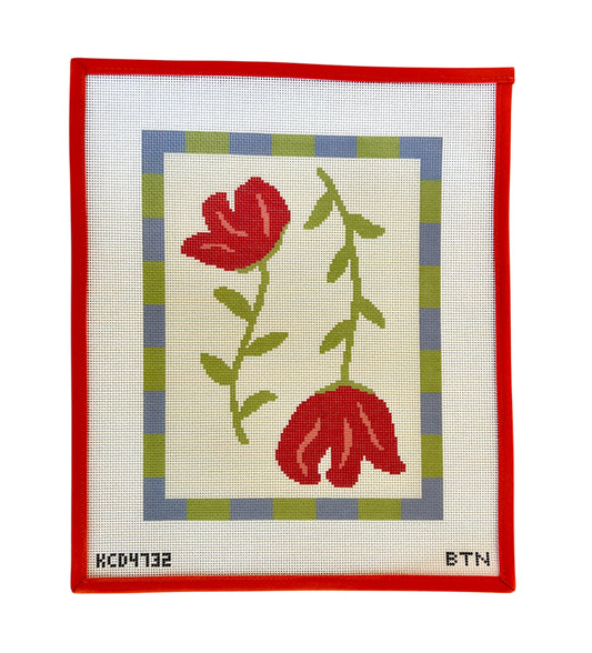 Folk Art Florals Lg Rectangle
