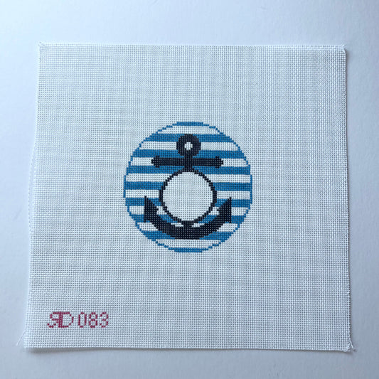 Anchor Monogram Round - 083