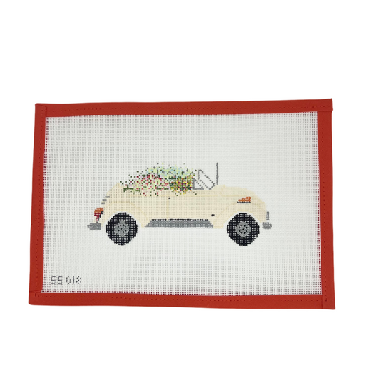 Volkswagen with Flowers