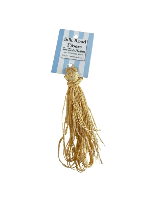 Soie Tissee Metals - 0270 Sunlit Wheat