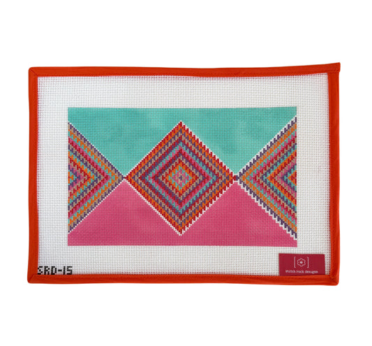 Diamond Kilim Clutch