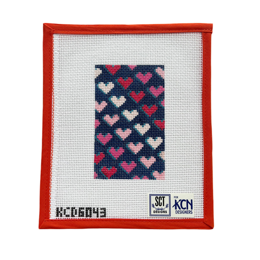 Hearts Eyeglass Case Insert
