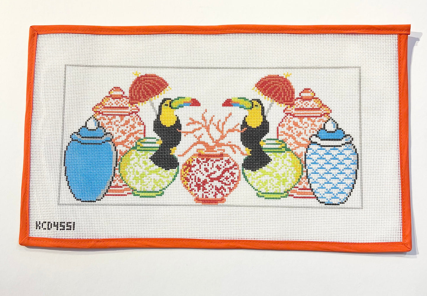 Toucans and Tablescapes Bolster Pillow