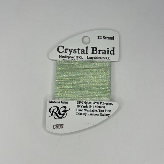 Crystal Braid - CR05 Mint Green Pearl