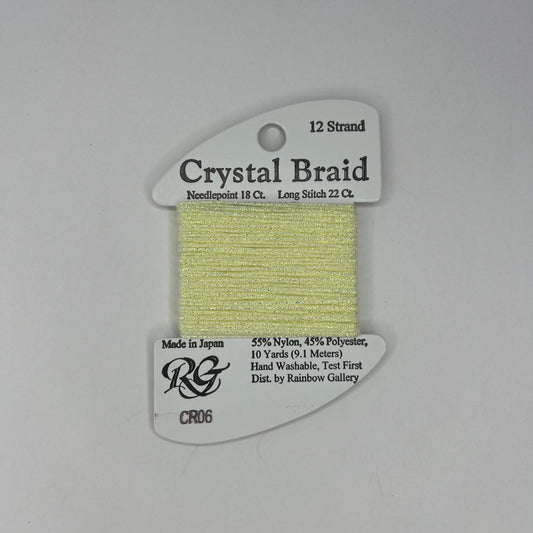 Crystal Braid - CR06 Lemon Pearl