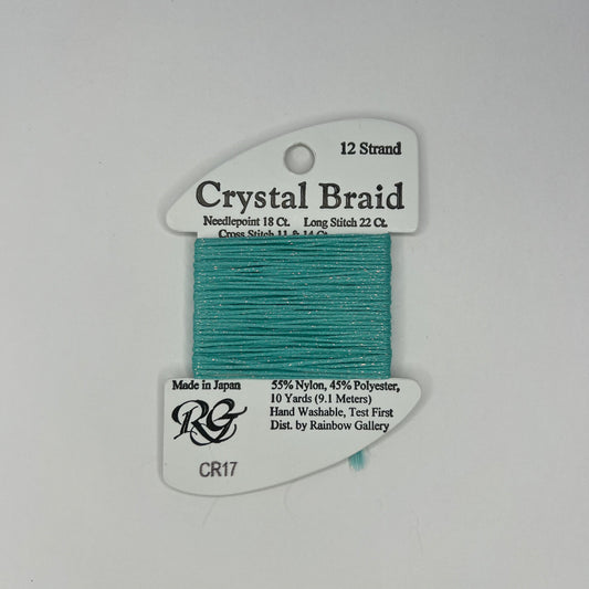 Crystal Braid - CR17 Tiffany Blue