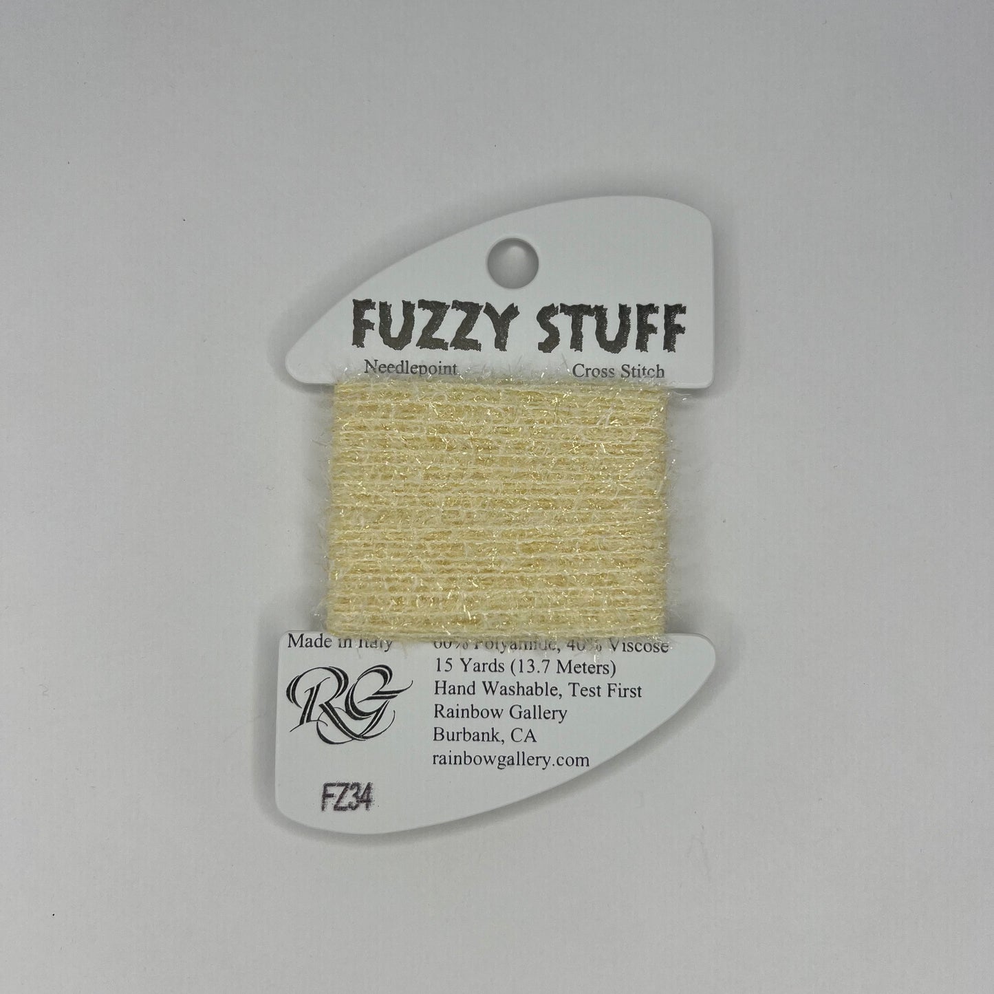 Fuzzy Stuff - FZ34 Pale Yellow