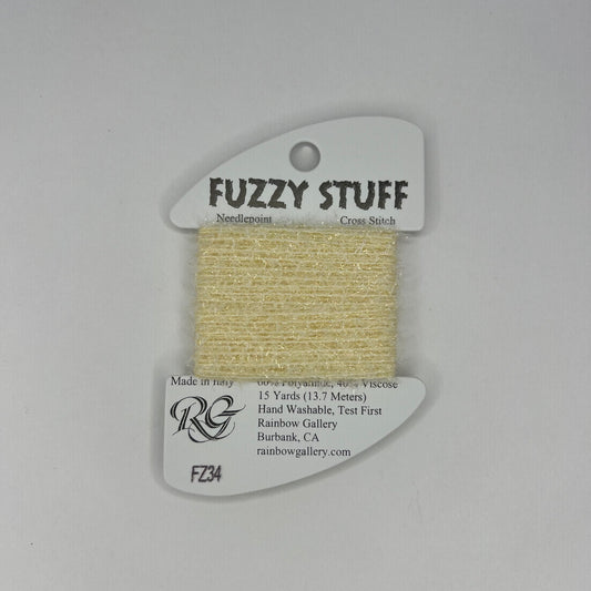 Fuzzy Stuff - FZ34 Pale Yellow