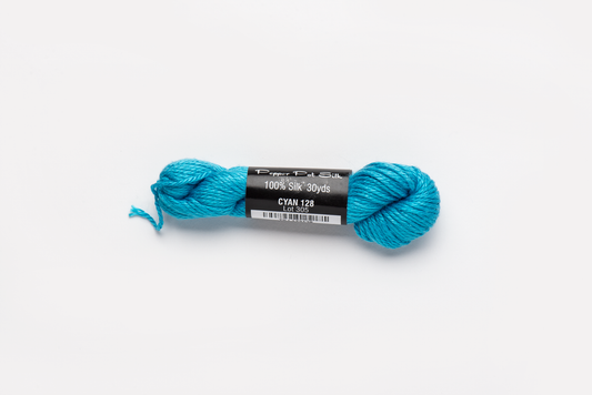 Pepper Pot Silk - 128 Cyan
