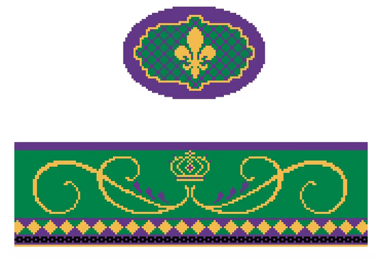 FS-O-24 Mardi Gras Hinged Box