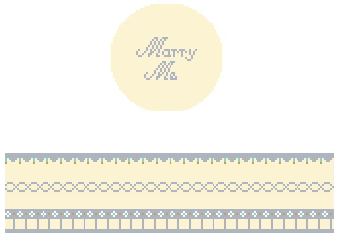 FS-R-37A Marry Me Silver Hinged Box