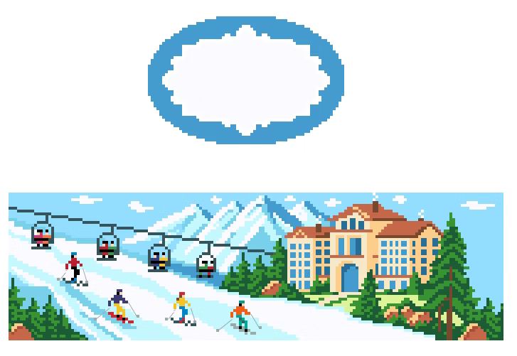 FS-O-7 Ski Resort Hinged Box