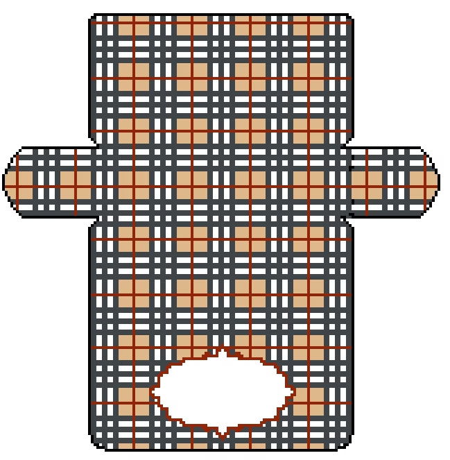 FS-Clutch-3 Burgundy Plaid