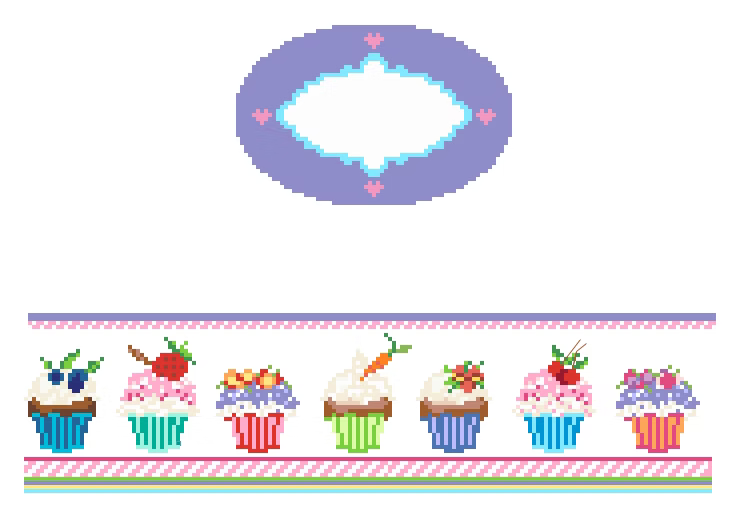 FS-O-56 Cupcakes Hinged Box
