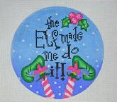 FS-ELF A Elf Made Me Do It Pink