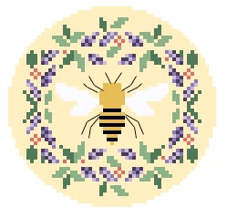 FS-24A Bee Floral Yellow