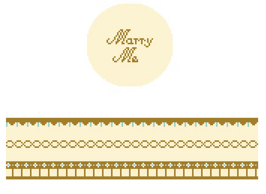 FS-R-37 Marry Me Gold Hinged Box