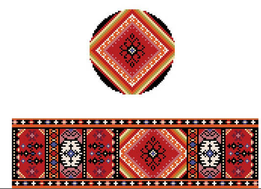 FS-R-7 Turkish Kilim Hinged Box